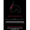 QIUI APP Controlled Chastity Device L - Black