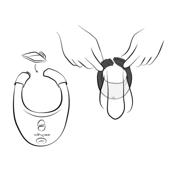 We-Vibe Bond Ring - Black