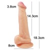 A-One Double Dildo Belt - Black