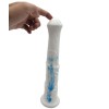FAAK Horse Long Dildo - White/Blue