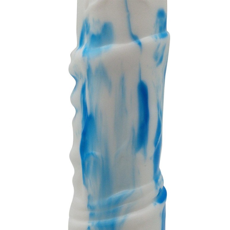 FAAK Horse Long Dildo - White/Blue