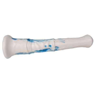 FAAK Horse Long Dildo - White/Blue