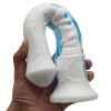 FAAK Horse Long Dildo - White/Blue
