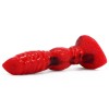 FAAK Wolfdog Dildo - Red/Black