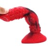 FAAK Wolfdog Dildo - Red/Black