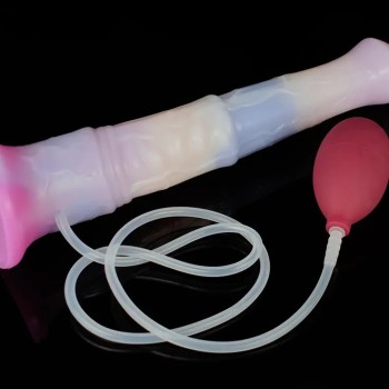 FAAK Squirt Horse Anal Dildo - Sea Jelly