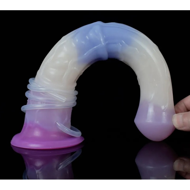 FAAK Squirt Horse Anal Dildo - Sea Jelly