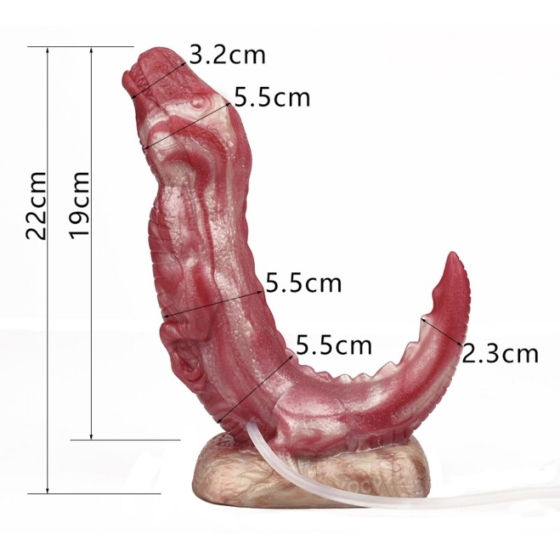 FAAK Velociraptor Squirt Dildo - Kimmy