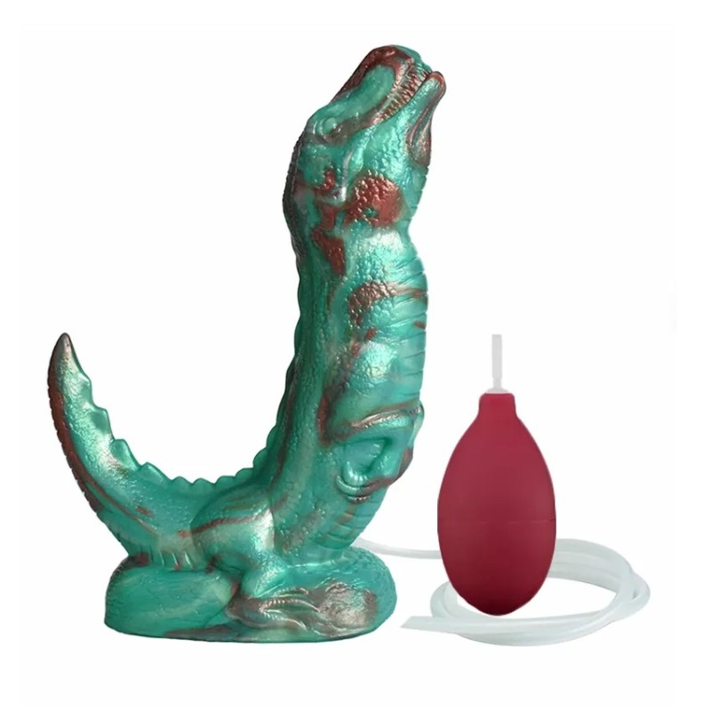 FAAK Velociraptor Squirt Dildo - Tiffany