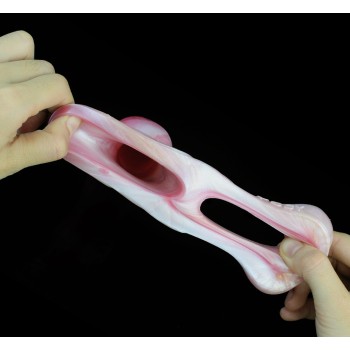 FAAK Wolf Skull Sleeve - White Dragon