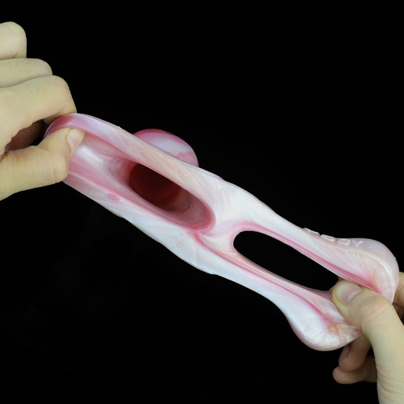 FAAK Wolf Skull Sleeve - White Dragon