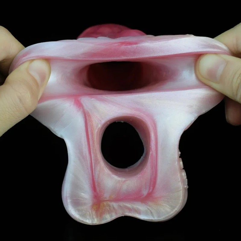 FAAK Wolf Skull Sleeve - White Dragon