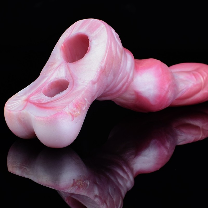 FAAK Wolf Skull Sleeve - White Dragon