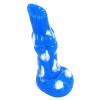FAAK Mythical Beast Gluttony Dildo - Blue/White