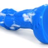 FAAK Mythical Beast Gluttony Dildo - Blue/White
