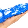 FAAK Mythical Beast Gluttony Dildo - Blue/White