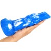 FAAK Mythical Beast Gluttony Dildo - Blue/White