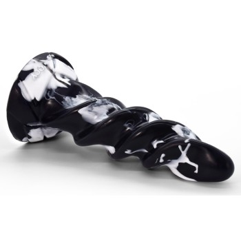 FAAK Goddess Hela Anal Plug - Black/White