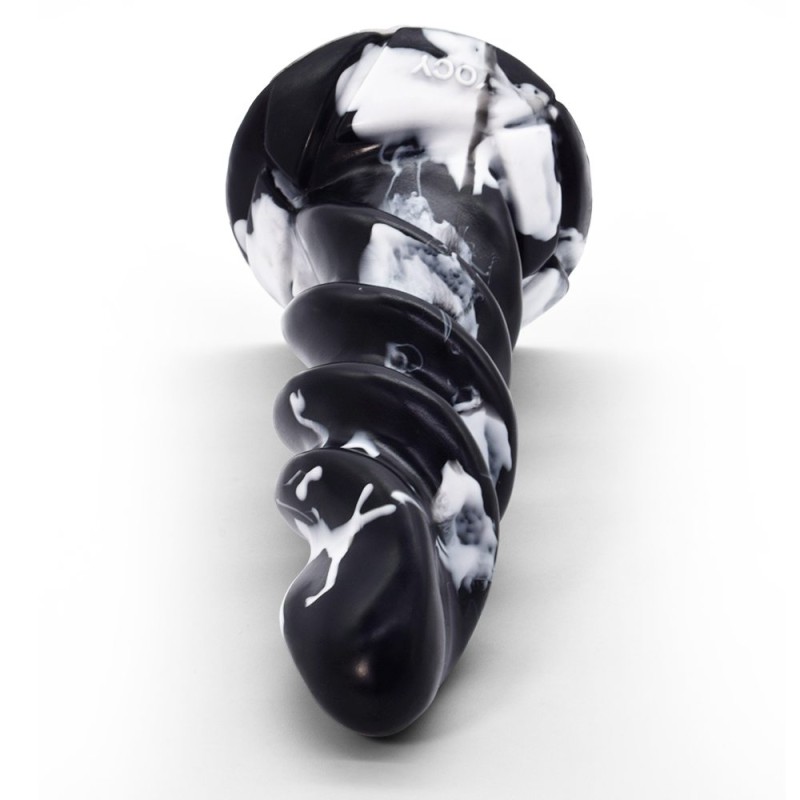 FAAK Goddess Hela Anal Plug - Black/White