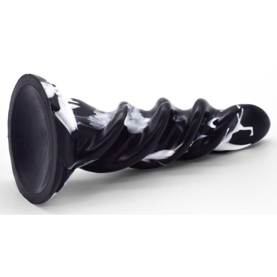 FAAK Goddess Hela Anal Plug - Black/White