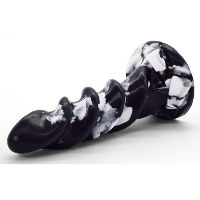FAAK Goddess Hela Anal Plug - Black/White
