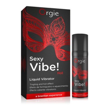 Orgie Sexy Vibe Hot - Liquid Vibrator - 15ml