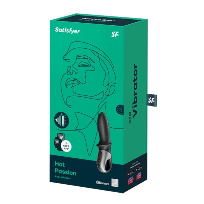 Satisfyer Hot Passion Vibrator - Black