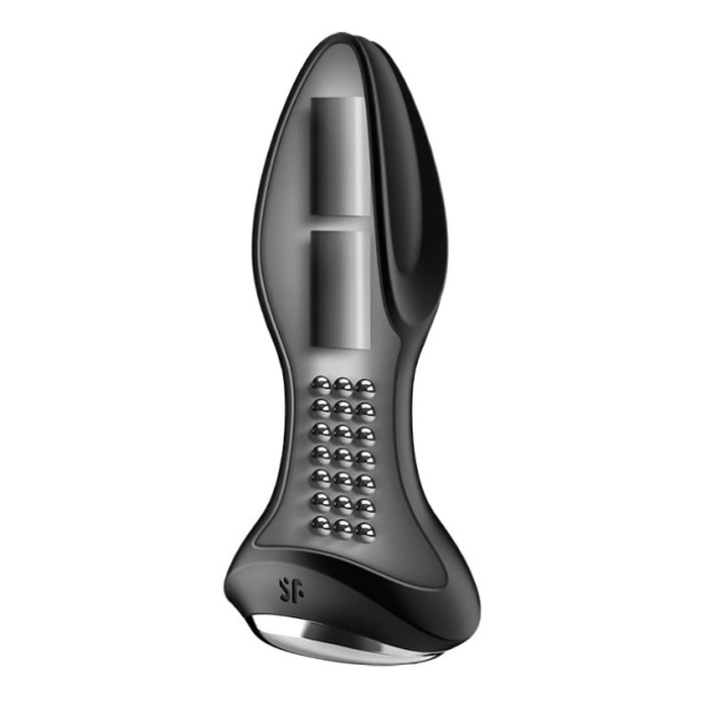 Satisfyer Rotator Vibro Plug 2 Plus - Black