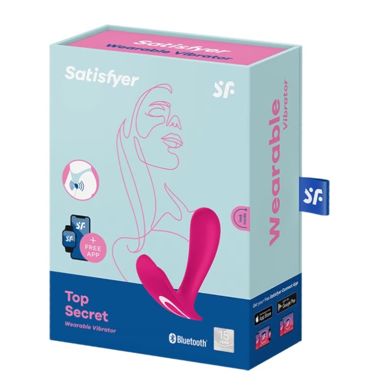 Satisfyer Top Secret Panty Vibe - Pink