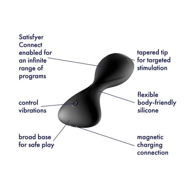 Satisfyer Trendsetter Plug - Black