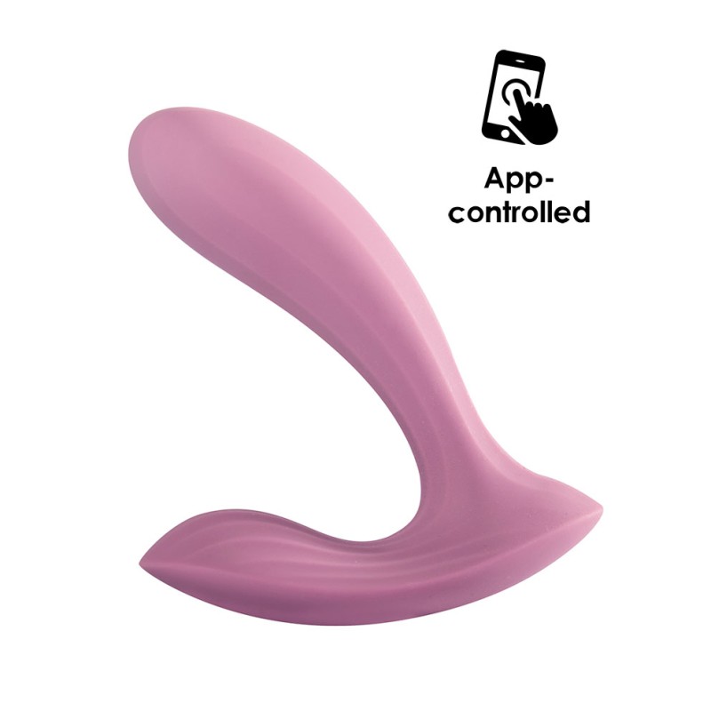 SVAKOM Erica APP Wearable Vibrator - Romantic Rose