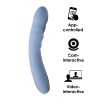 SVAKOM Ava Neo Interactive Thrusting Vibrator - Cornflower Blue