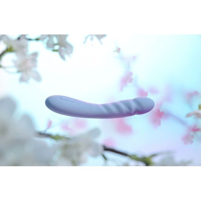 SVAKOM Ava Neo Interactive Thrusting Vibrator - Cornflower Blue