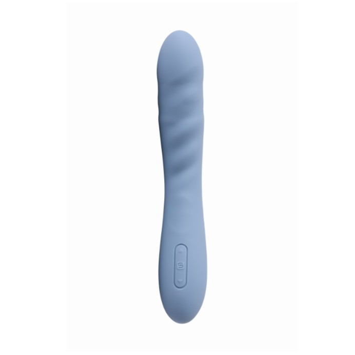 SVAKOM Ava Neo Interactive Thrusting Vibrator - Cornflower Blue