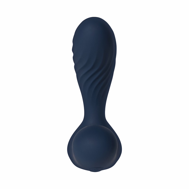 SVAKOM Vick Neo 2 Interactive Heating Prostate Vibrator - Navy Blue