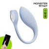 Monster Pub Dr. Whale Smart Vibrator - Blue