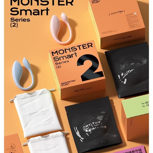 Monster Pub Dr. Whale Smart Vibrator - Blue