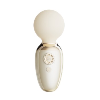 Zalo Ava APP Mini Wand Massager - Ivory White