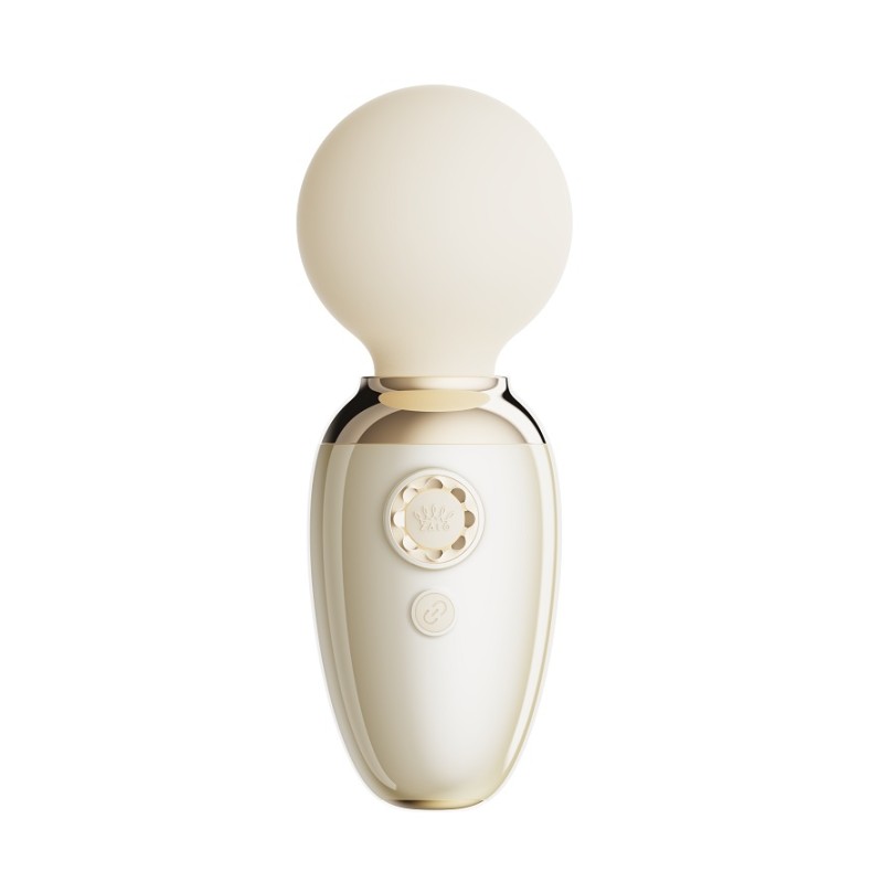 Zalo Ava APP Mini Wand Massager - Ivory White