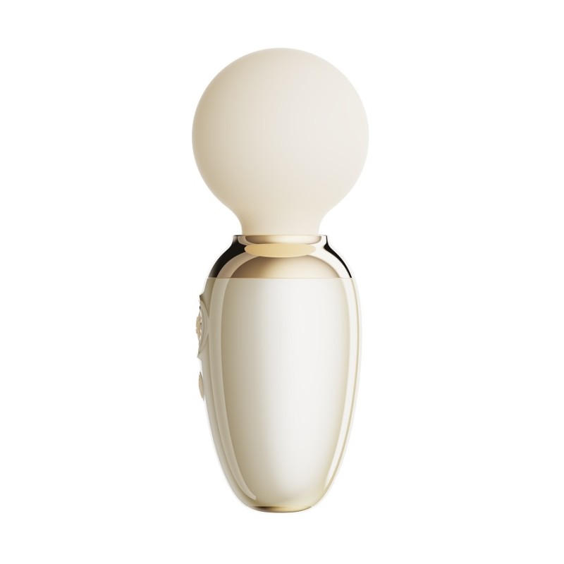 Zalo Ava APP Mini Wand Massager - Ivory White