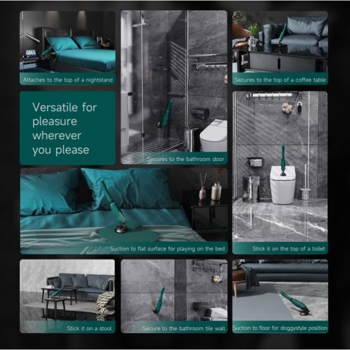 Zalo Sesh APP Thrusting Sex Machine - Obsidian Black