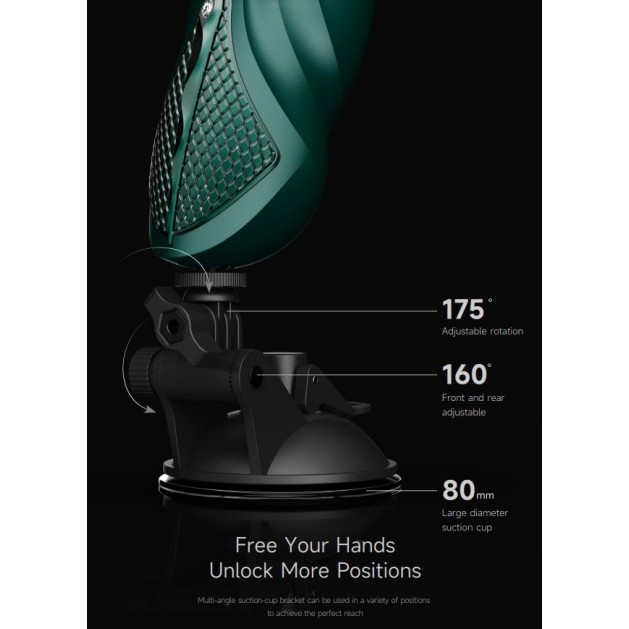 Zalo Sesh APP Thrusting Sex Machine - Obsidian Black