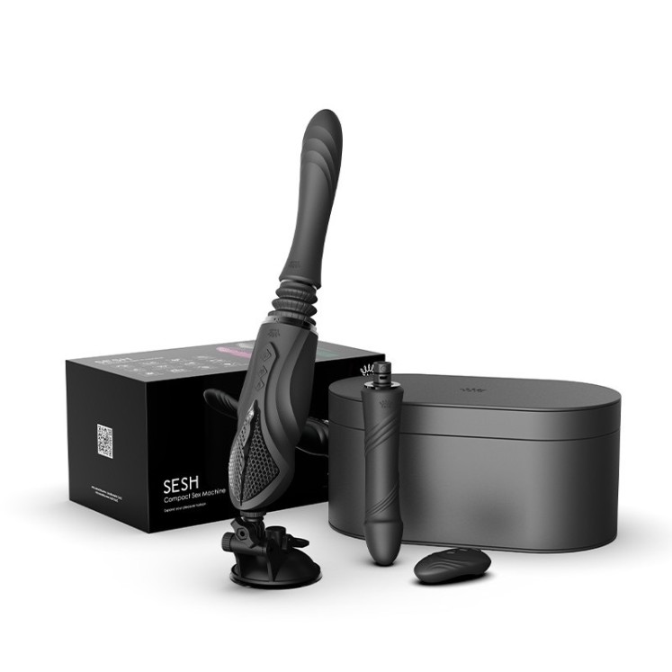 Zalo Sesh APP Thrusting Sex Machine - Obsidian Black