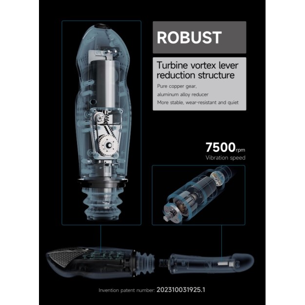 Zalo Sesh APP Thrusting Sex Machine - Obsidian Black