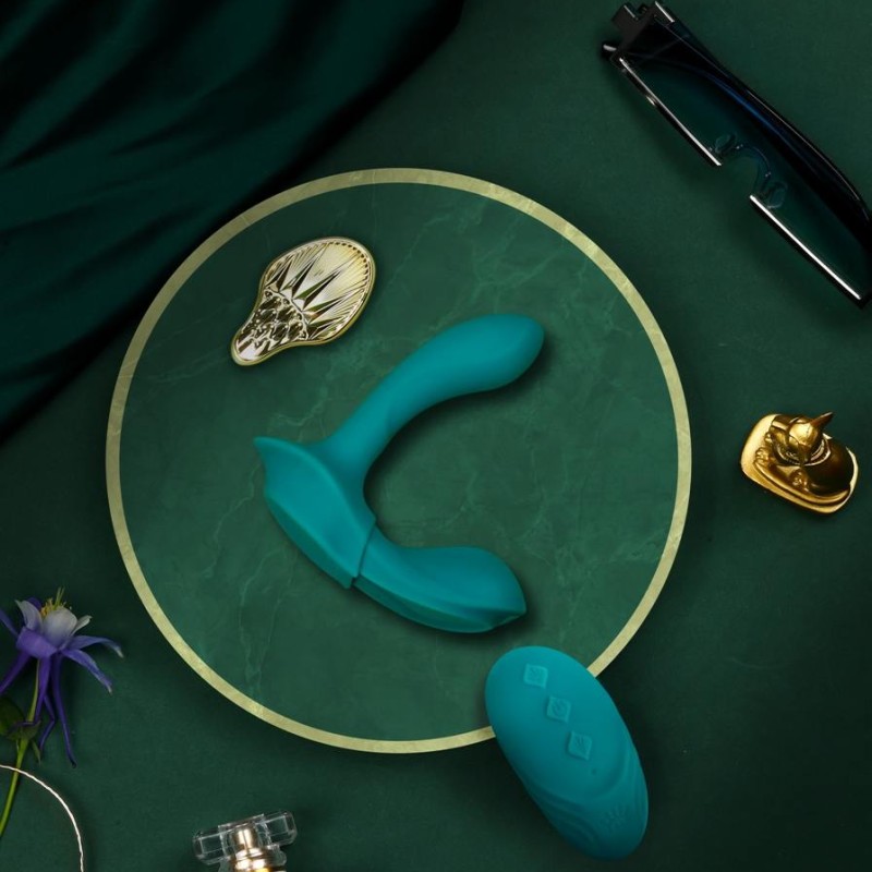 Zalo Aya APP Wearable Vibrator - Turquoise Green