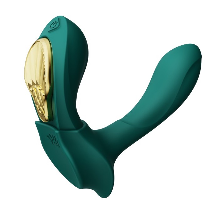 Zalo Aya APP Wearable Vibrator - Turquoise Green