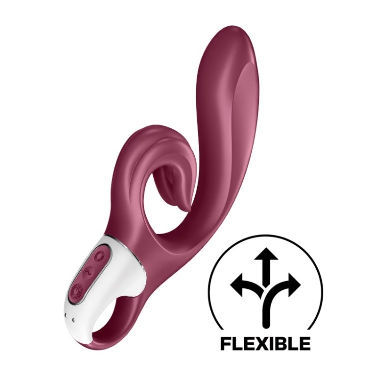 Satisfyer Love Me Rabbit Vibrator - Red
