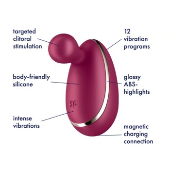 Satisfyer Spot On 1 Clit Stimulator - Berry