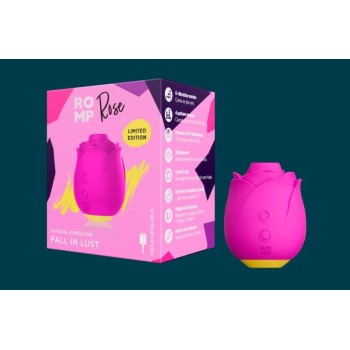 Romp Rose Clitoral Stimulator - Violet