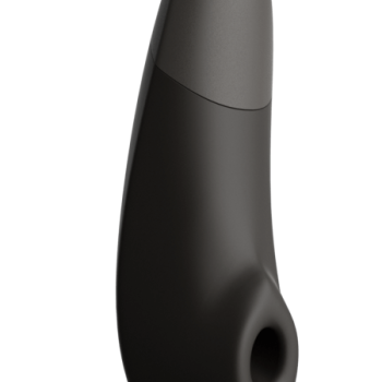 Womanizer Enhance Pleasure Air & Deep Vibration Clit Stimulator - Black